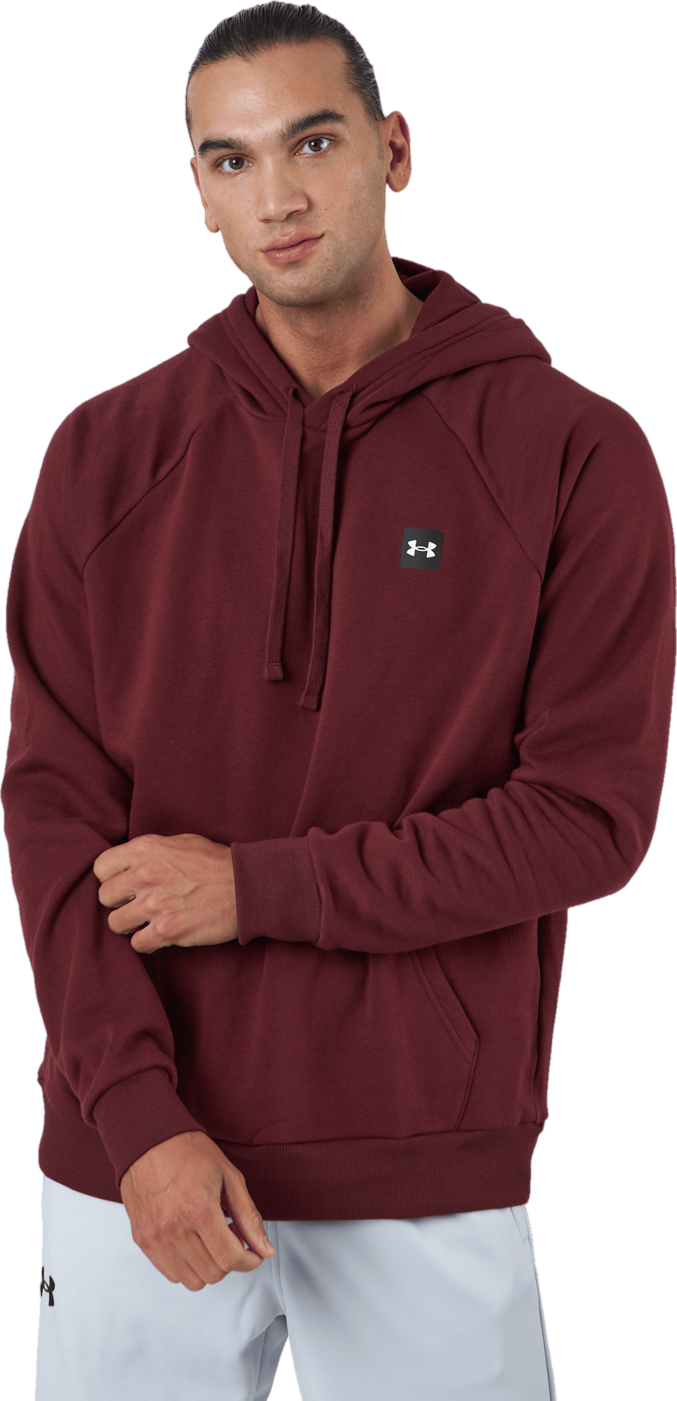 Ua Rival Fleece Hoodie Chestnut Red