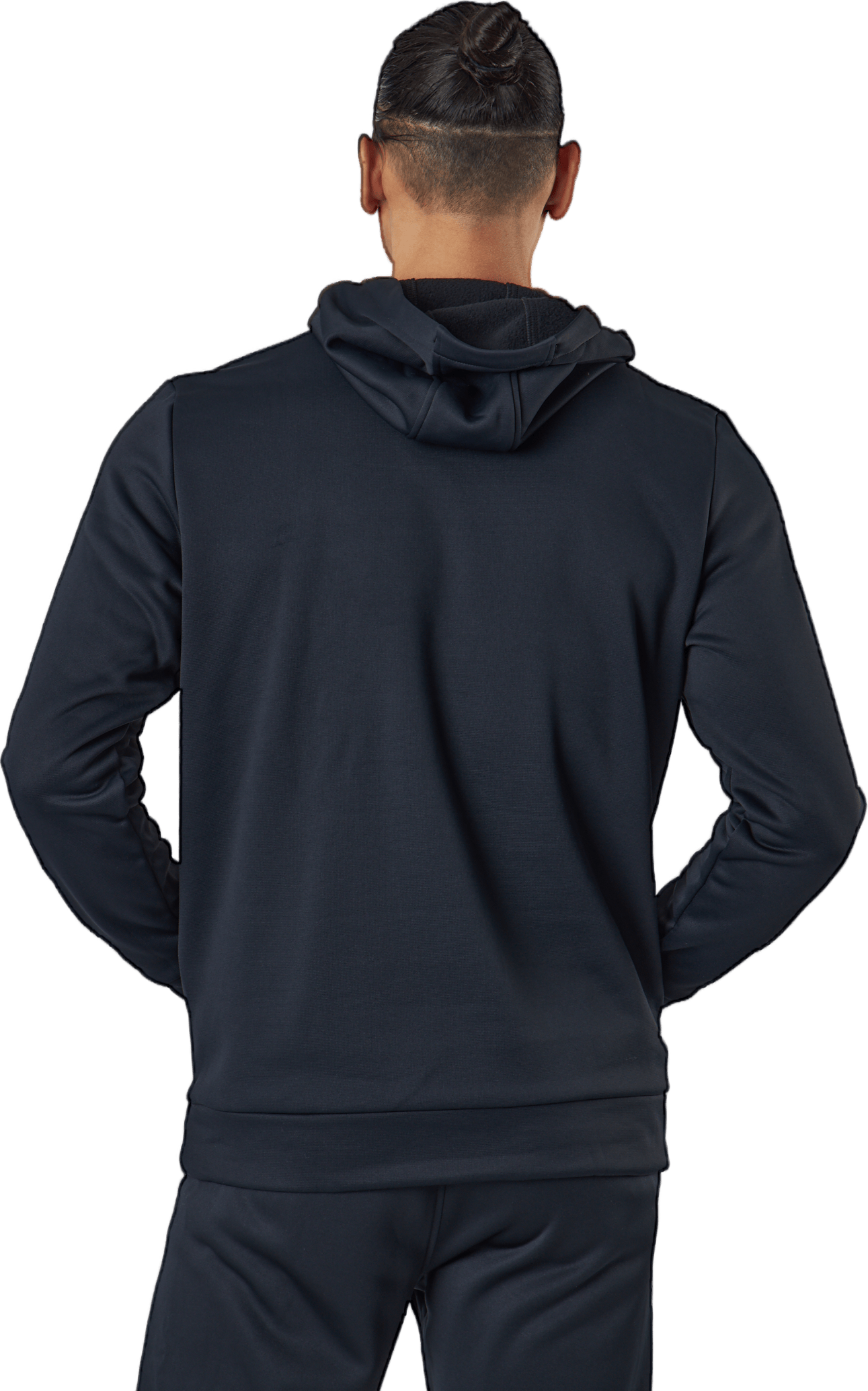Ua Armour Fleece Hoodie Black - Bild 3