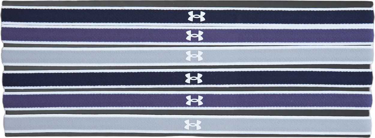 Ua Mini Headbands (6pk) Midnight Navy, Female, Apparels, Hats & Caps, Workout, ONESIZE