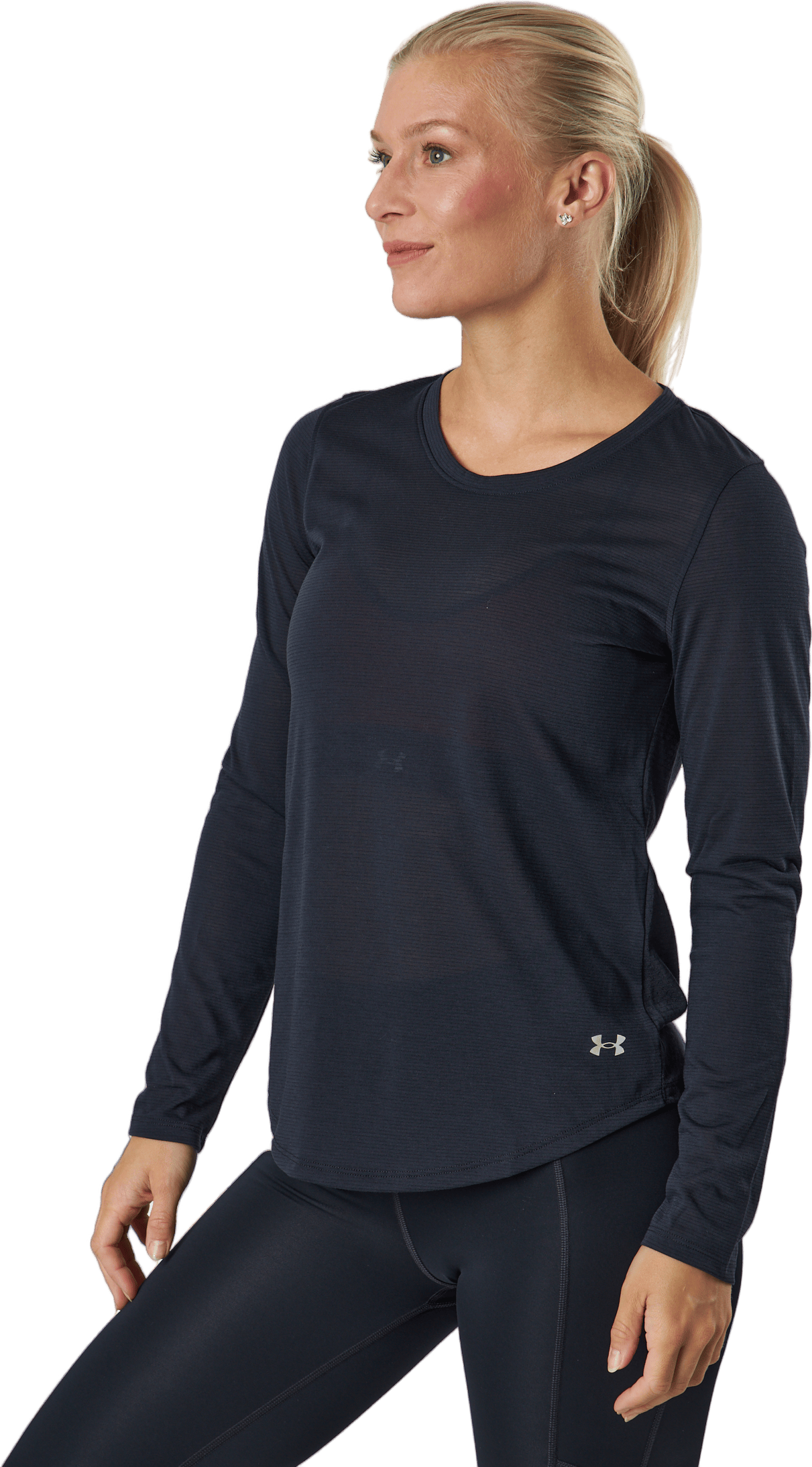 Ua Streaker Longsleeve Black - Bild 2
