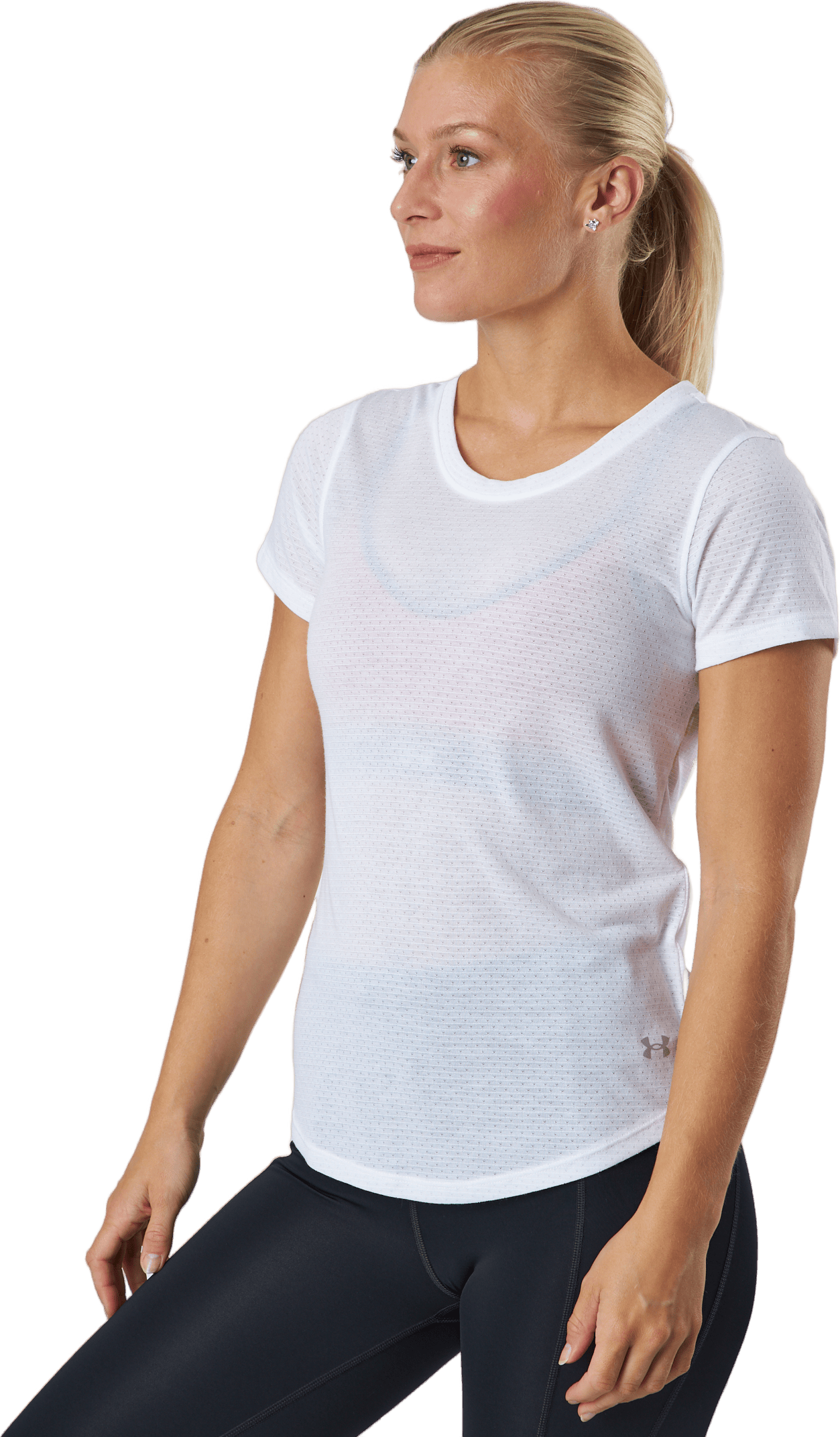 Ua Streaker Ss White - Bild 2