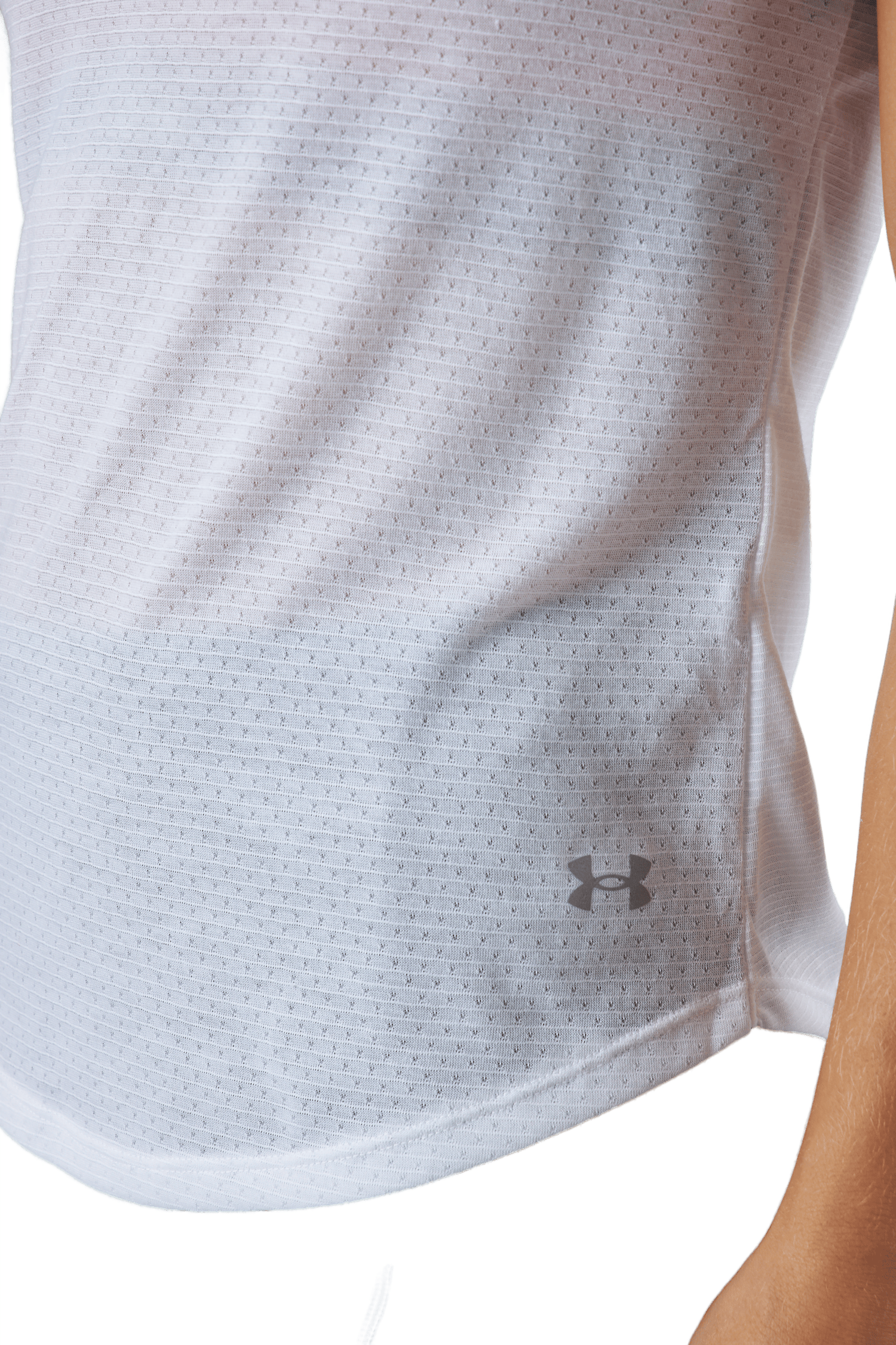 Ua Streaker Ss White - Bild 5