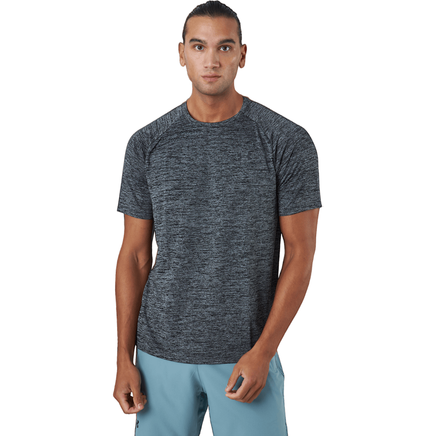 Ua Tech 2.0 Ss Tee Black