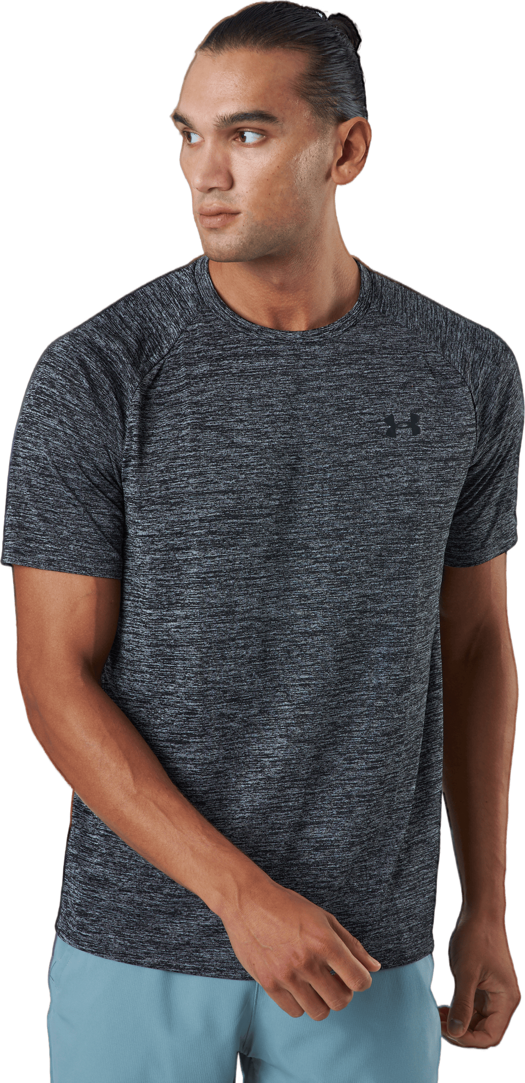 Ua Tech 2.0 Ss Tee Black - Bild 2