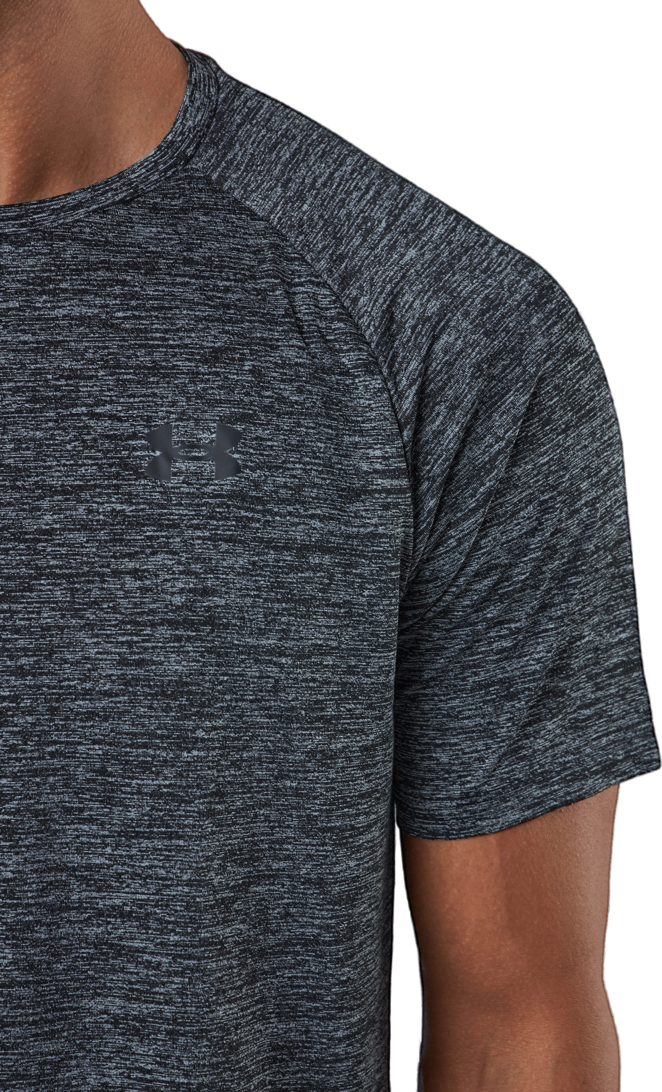 Ua Tech 2.0 Ss Tee Black - Bild 4