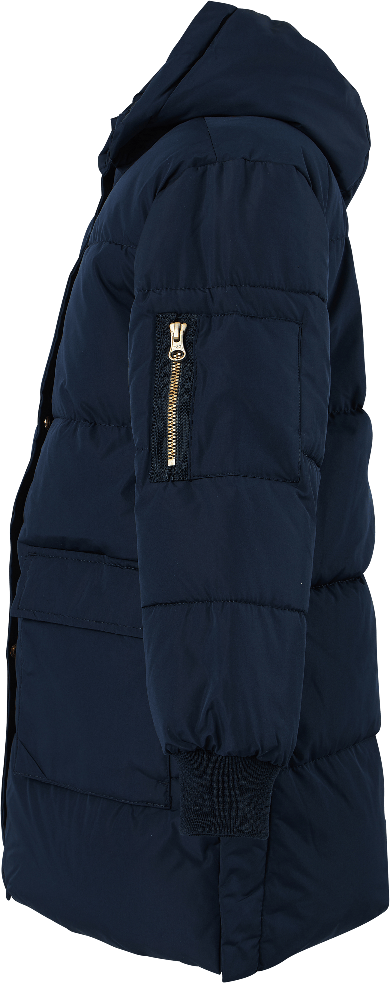 Nkfmuso Long Puffer Jacket Cam Dark Sapphire - Bild 6