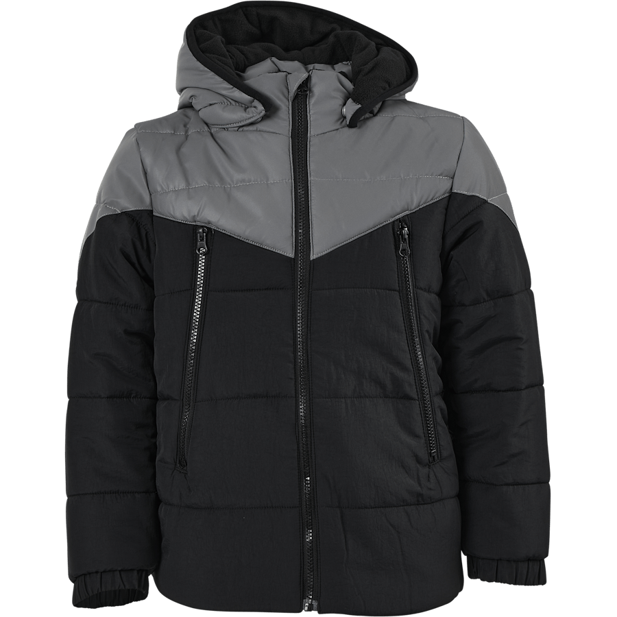 Nknmelvin Reflective Puffer Ja Black