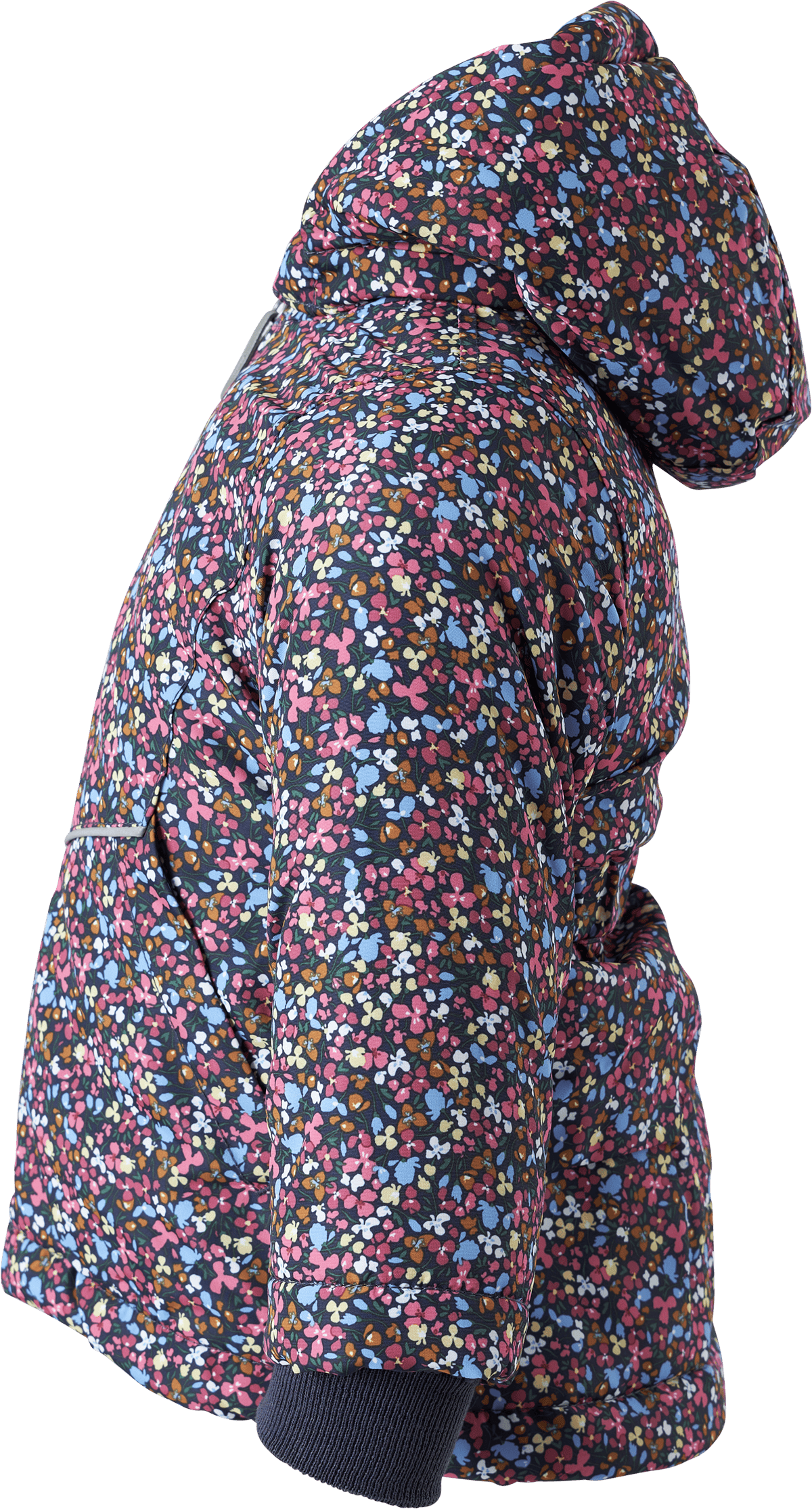 Nmfmaxi Jacket Petit Flower1 Odyssey Gray - Bild 2