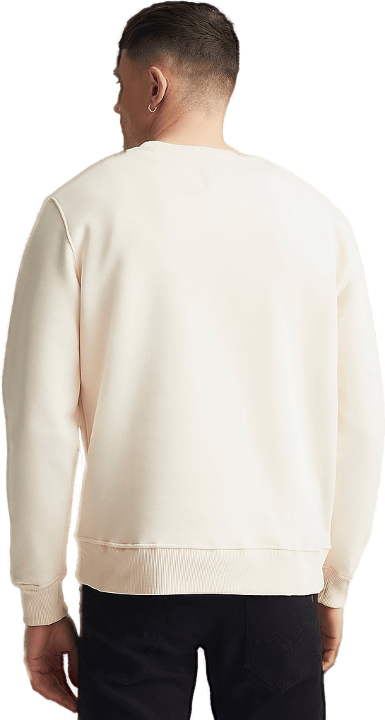 Basic Sweater 578 Jet Stream, Male, Apparels, hoodies and sweatshirts, White, S
