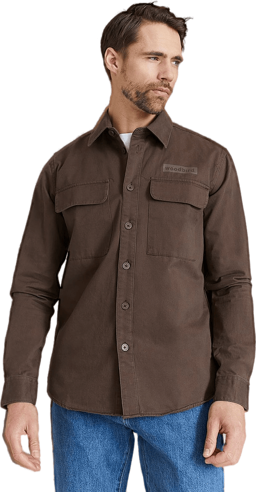 Hoxen Work Shirt Brown