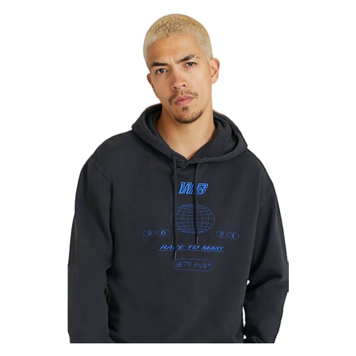 Pacs World Hoodie, Male, Apparels, hoodies and sweatshirts, Blue, L