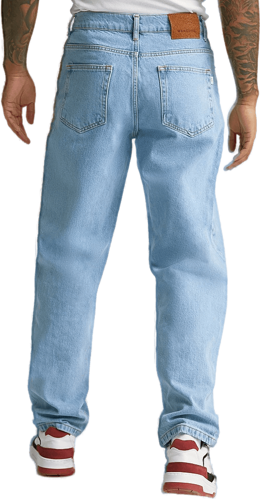 Leroy Brando Jeans 56190s, Male, Kleding, Bottoms, Blauw, 34"/34"