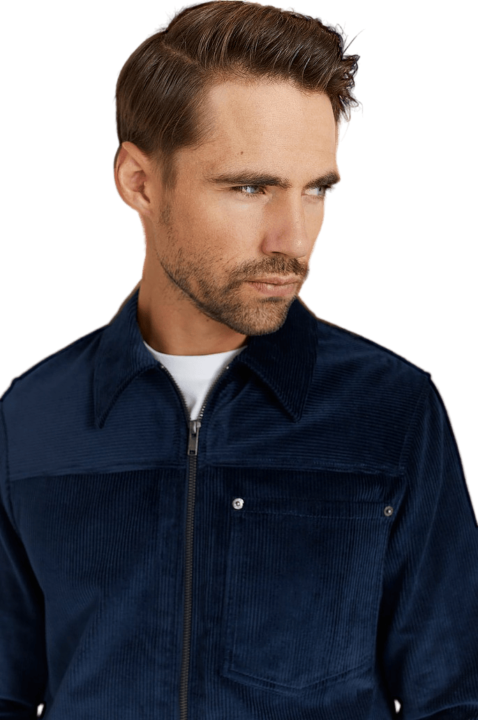 Eban 8w Zip Shirt 7000 Navy - Bild 3