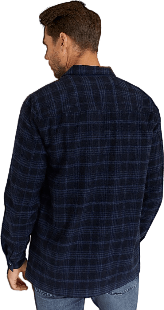 Dylan Wool Shirt 7005 Dusty Blue - Bild 2