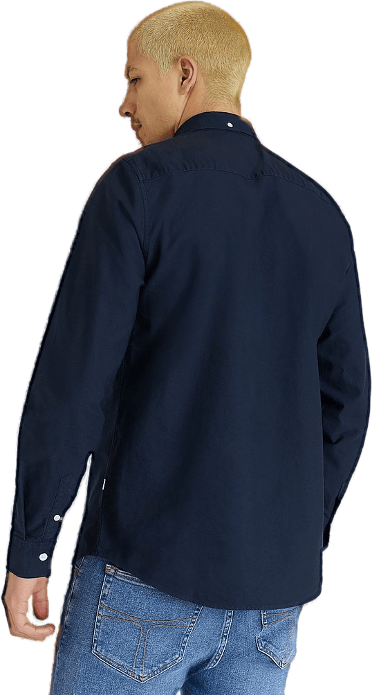 Adam Oxford Shirt Navy - Bild 2