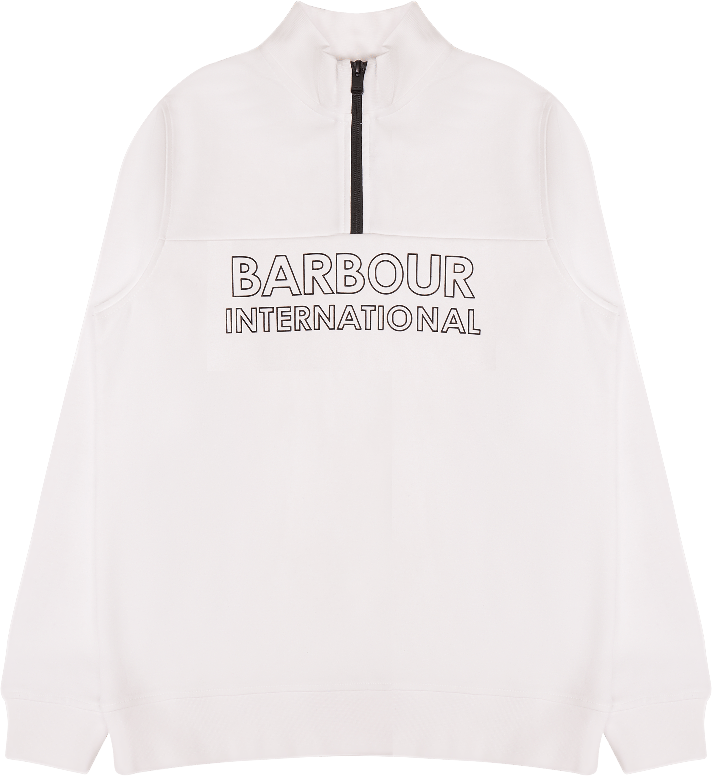 B.intl Boys Halt Half Zip White