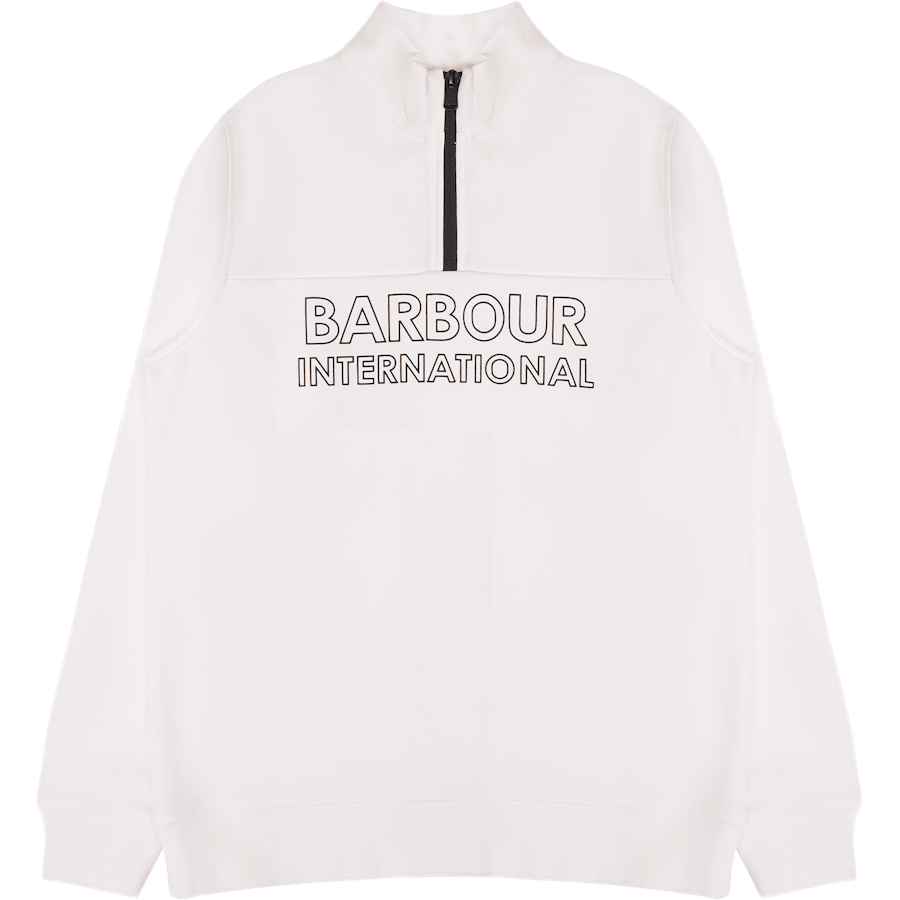 B.intl Boys Halt Half Zip White