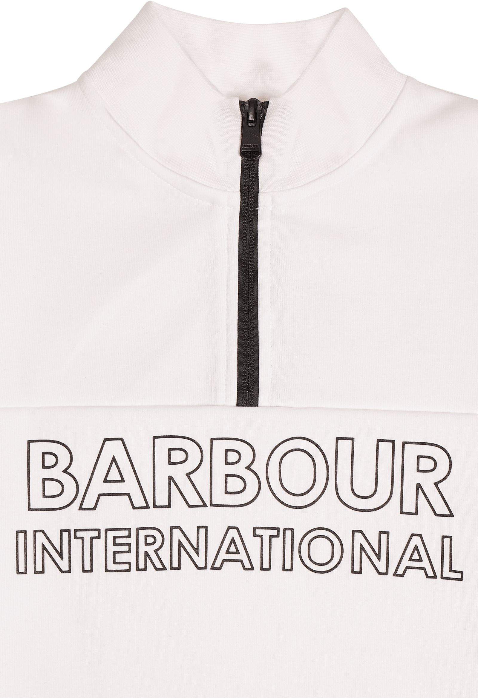 B.intl Boys Halt Half Zip White - Bild 3