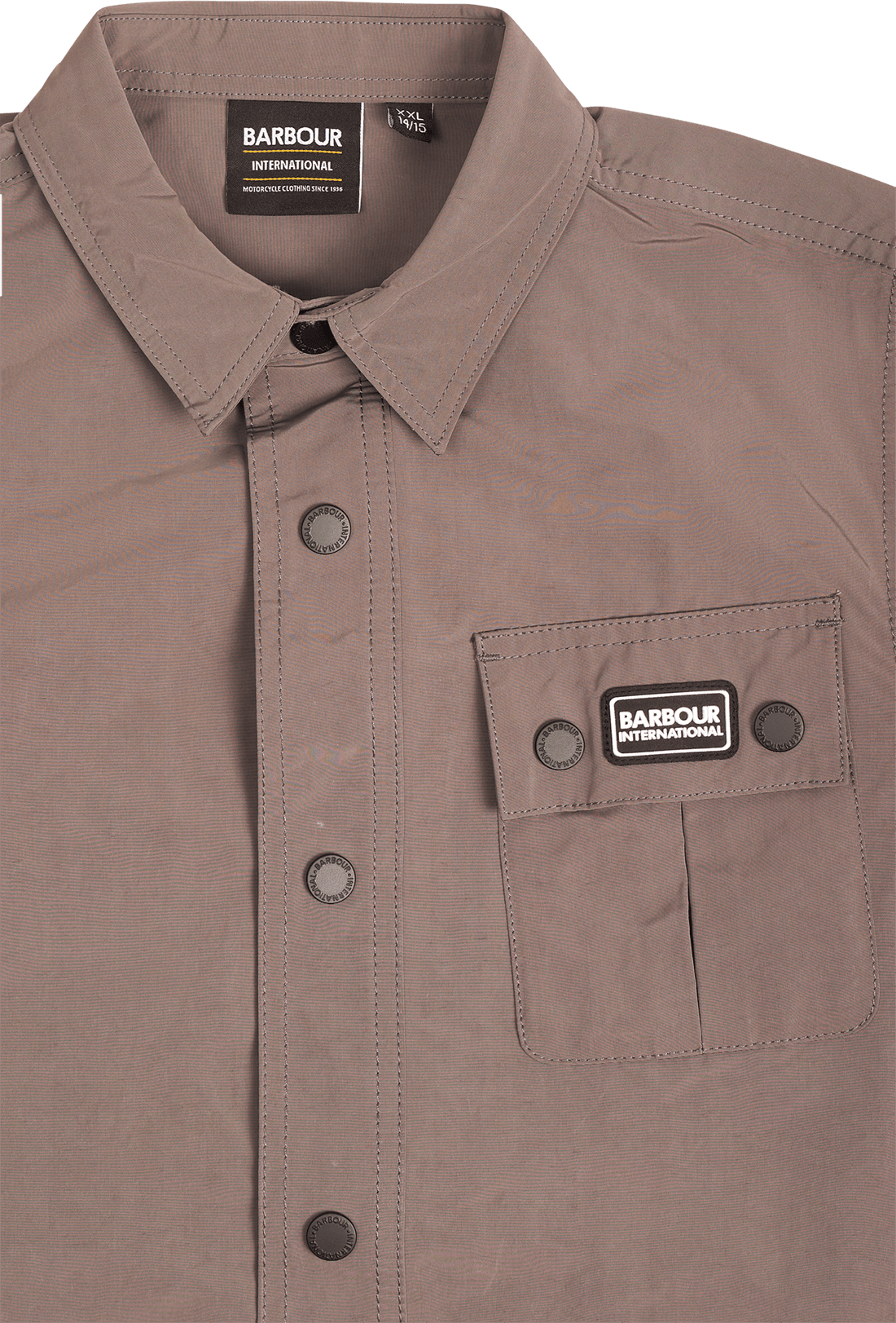 B.intl Boys Aspen Overshirt Grey - Bild 3