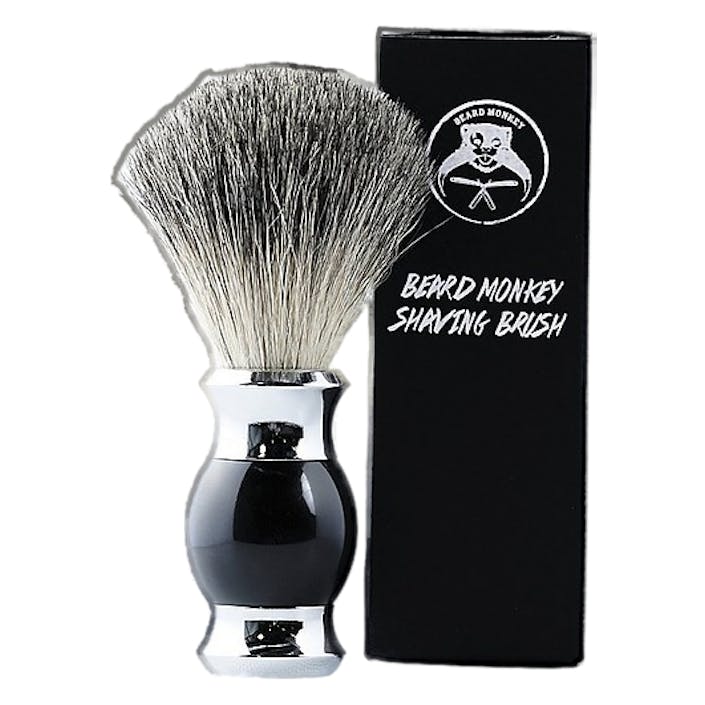 Shaving Brush, Male, varusteet, kauneus, Musta, ONESIZE