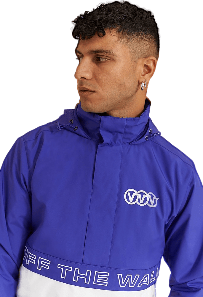 Mn Triple Circle Anorak Vans Purple/white