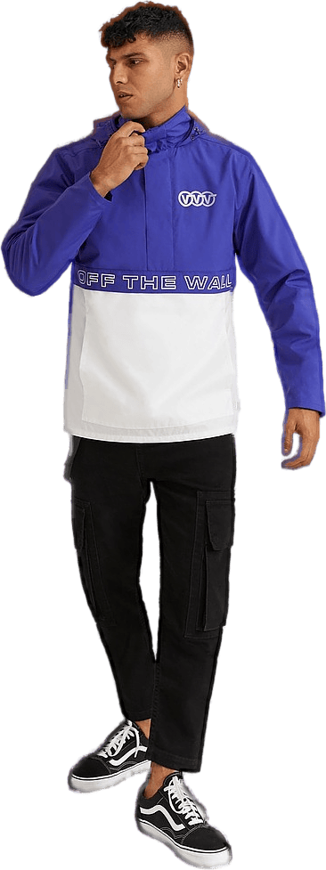 Mn Triple Circle Anorak Vans Purple/white - Bild 3