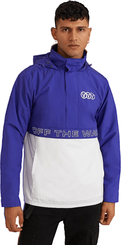 Mn Triple Circle Anorak Vans Purple/white - Bild 4
