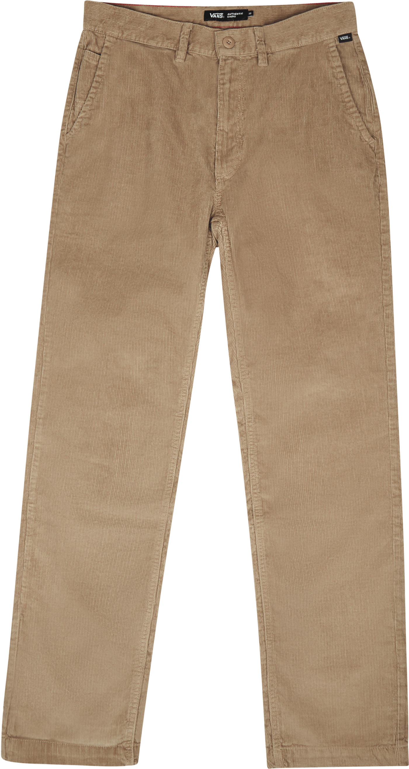 Vans Mn Authentic Chino Cord Relaxe Desert, Male, Odzież, Bottoms, W32