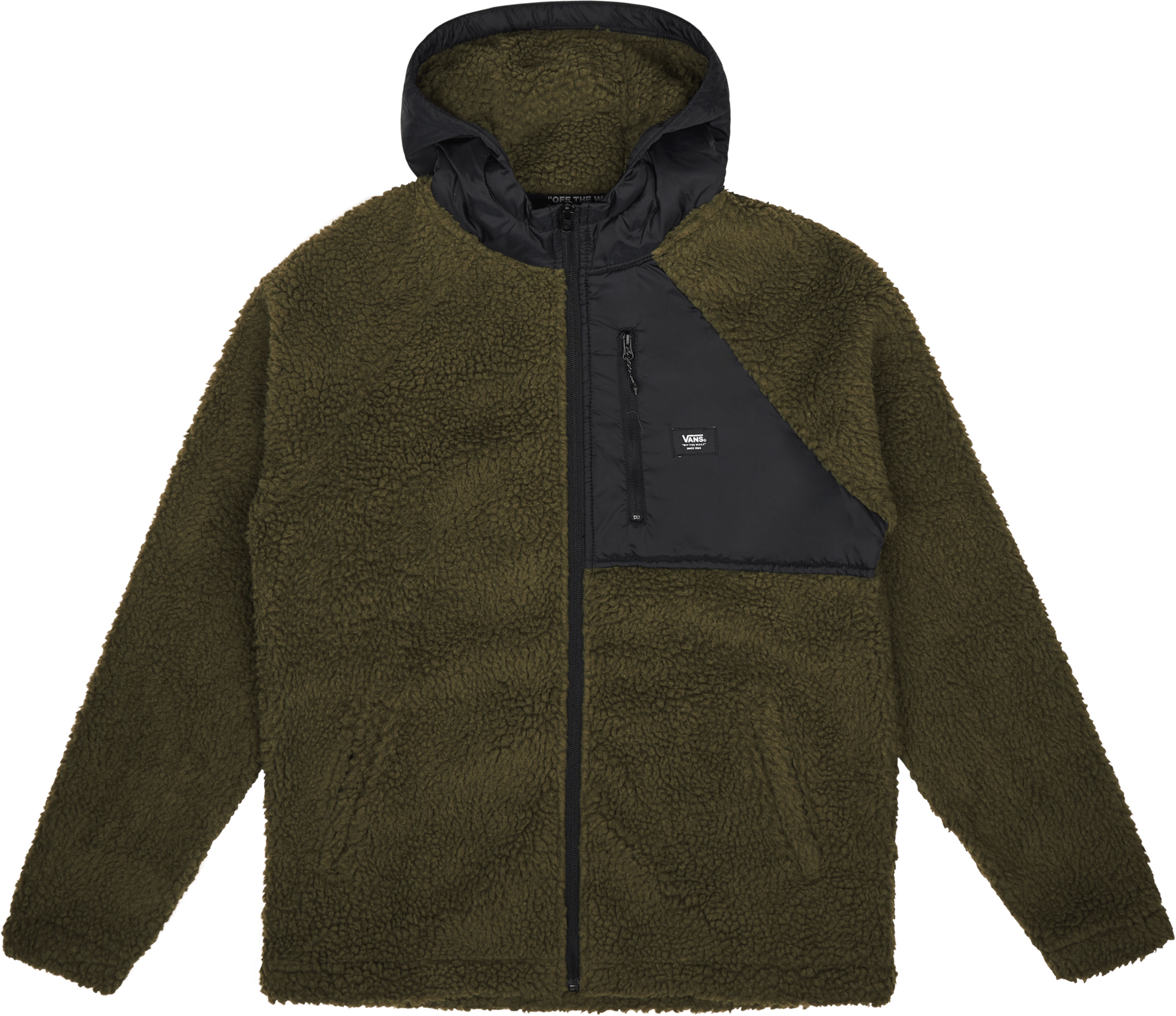 Vans Sherpa Hoodie, Male, Odevy, mikiny a mikiny, XL