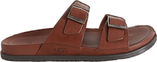 M Wainscott Buckle S Cognac Lth, Male, Shoes, Sandals and Slippers, EU 41