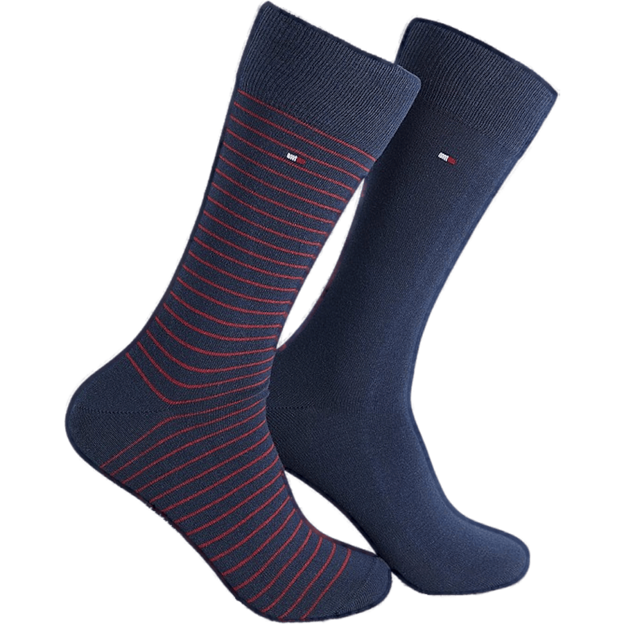 Th Men Small Stripe Sock 2p Tommy Original