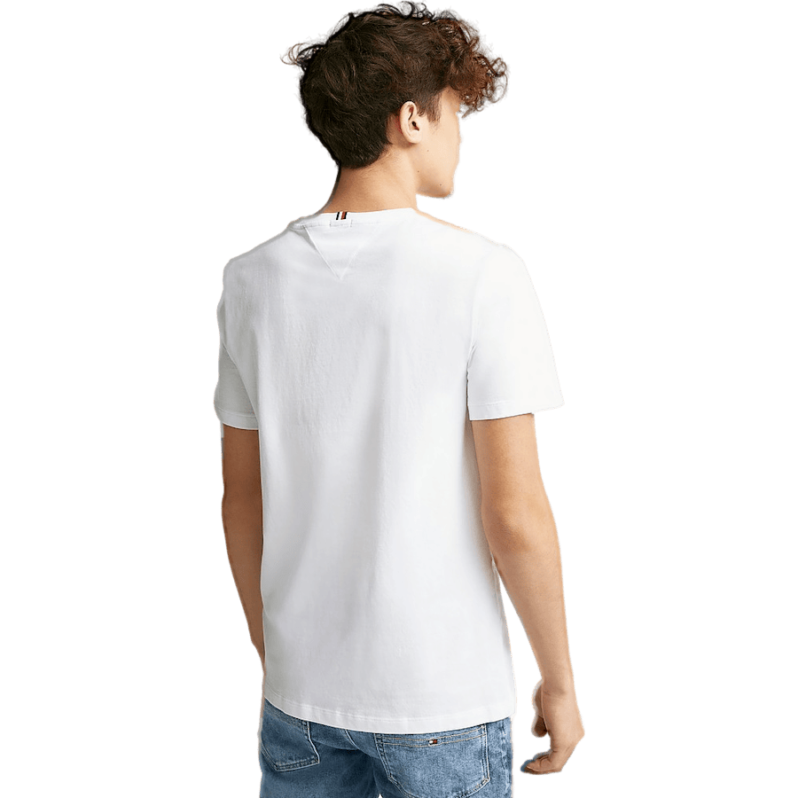 Hilfiger Over Print Tee S/s White