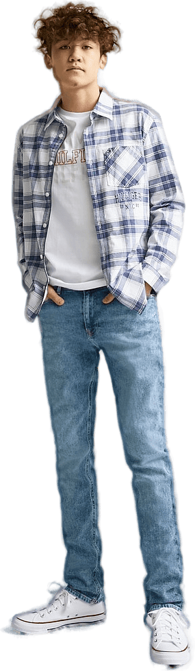 Hilfiger Over Print Tee S/s White - Bild 2