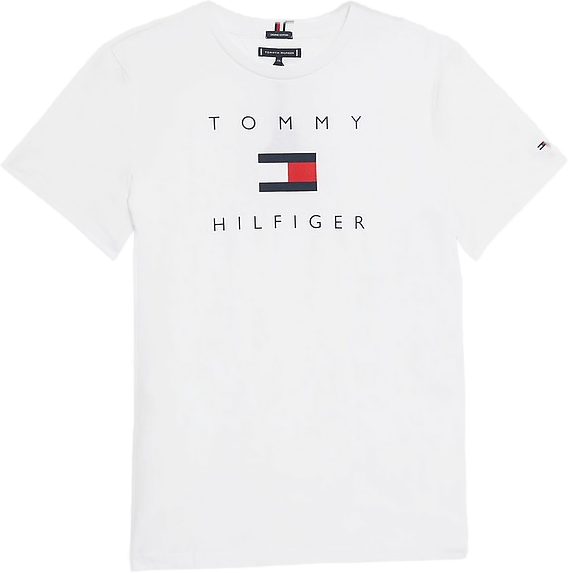 Th Logo Tee S/s Ybr - White - Bild 2