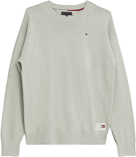 Melange Label Sweater Pmi – Faded Willow Melange