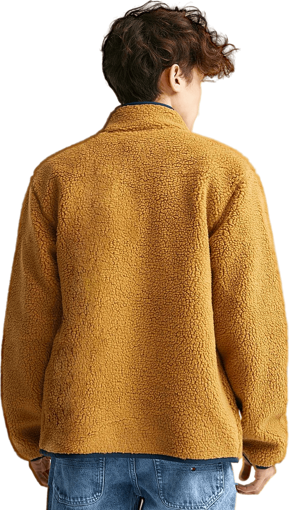 U Heritage Badge Sherpa Jacket Vintage Brass