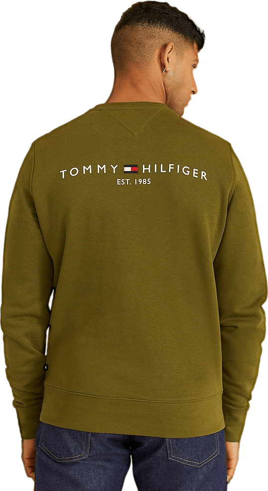 Hilfiger Logo Crewneck Putting Green