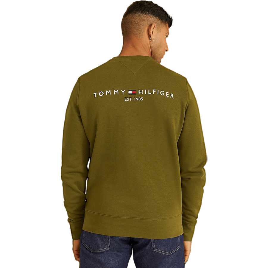 Hilfiger Logo Crewneck Putting Green