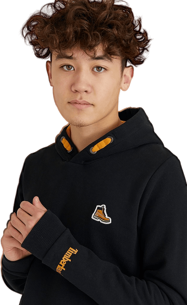 The Iconic Hooded Sweatshirt 09b Black