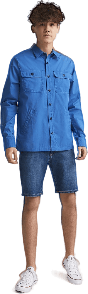Overshirt 831 Blue - Bild 3