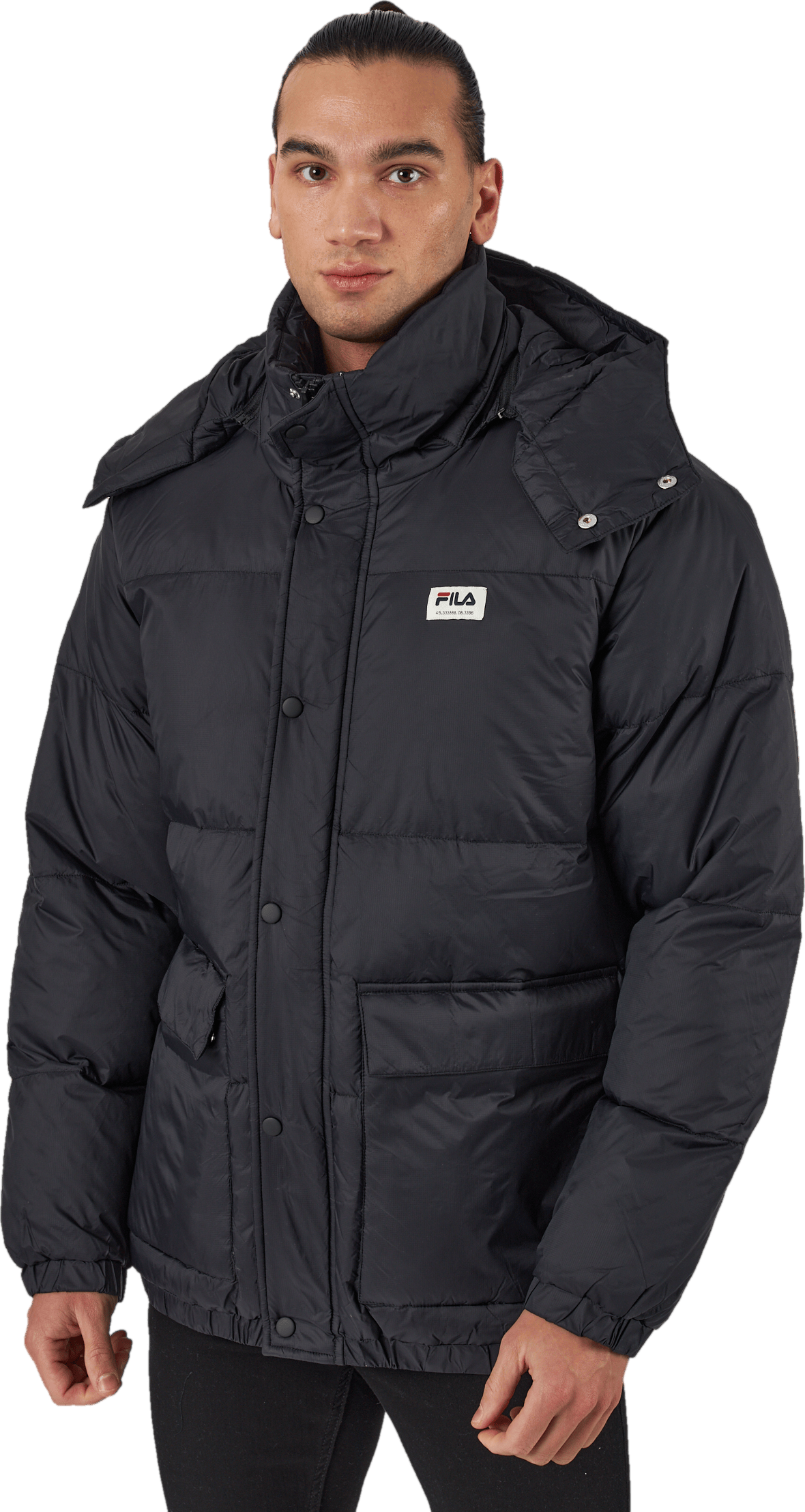 Tirebolu Oversized Puff Jacket 80001 - Moonless Night, Male, Apparels, jackets, Black, XXL