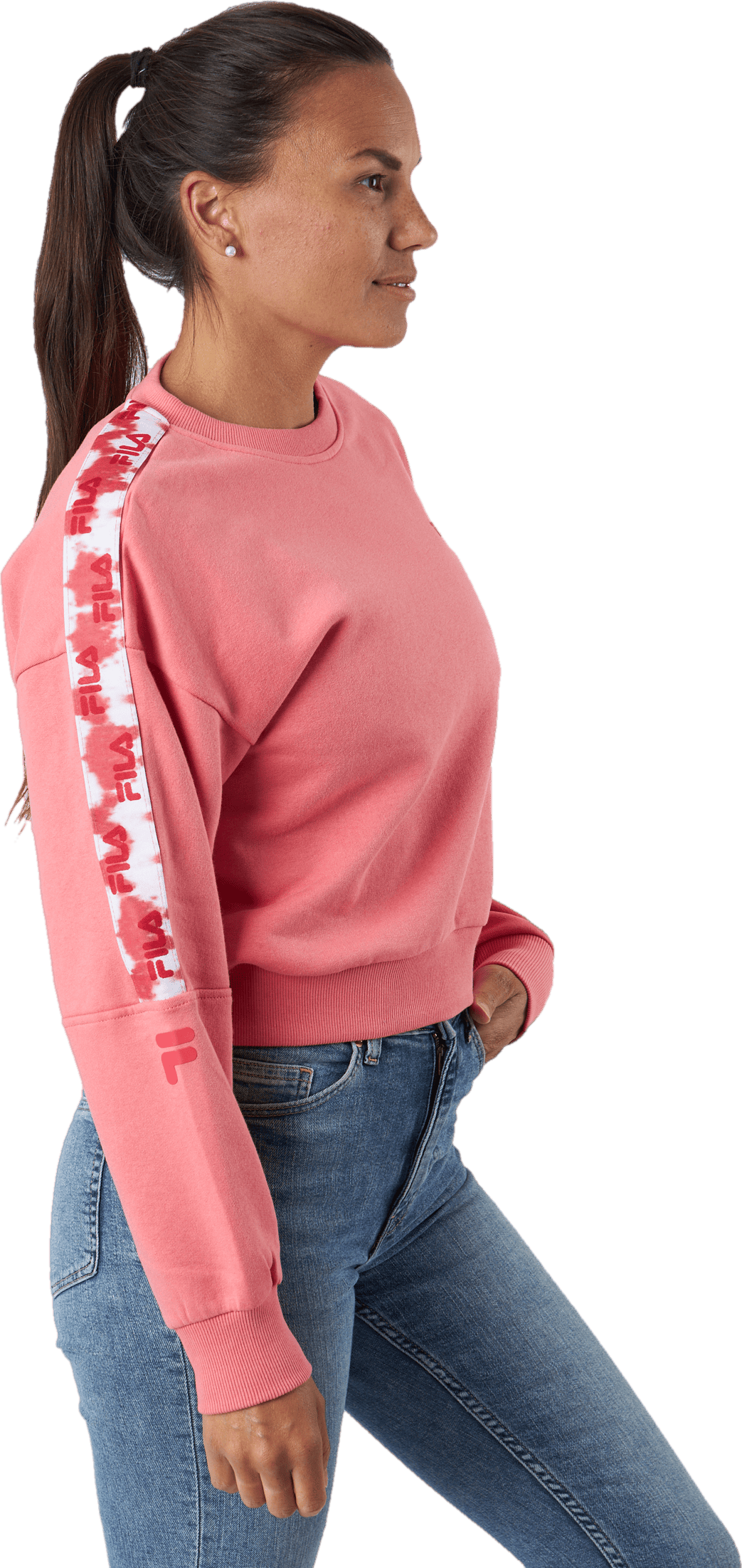 Bettens Cropped Crew Sweat 40021 - Tea Rose - Bild 2
