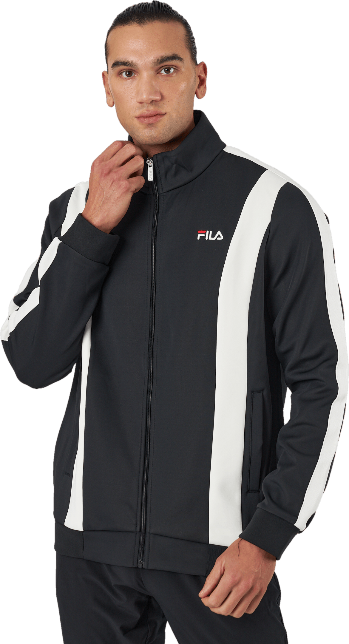 Bastia Regular Track Jacket 83116 - Moonless Night-egret - Bild 2