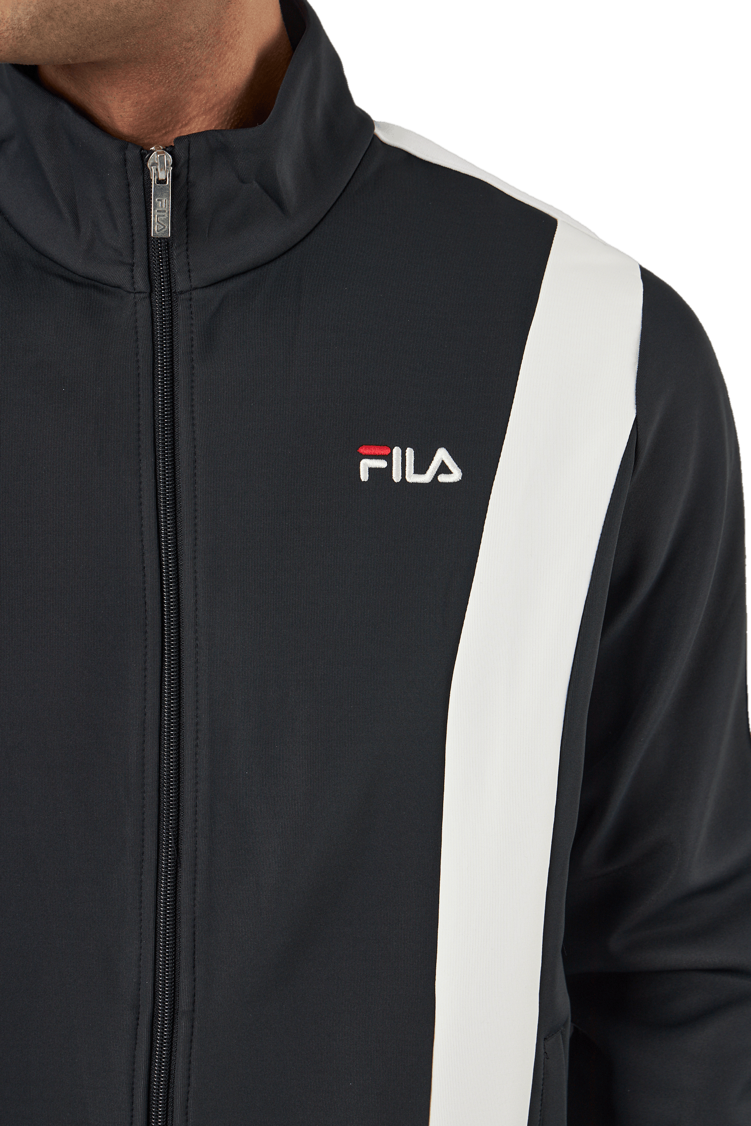 Bastia Regular Track Jacket 83116 - Moonless Night-egret - Bild 4