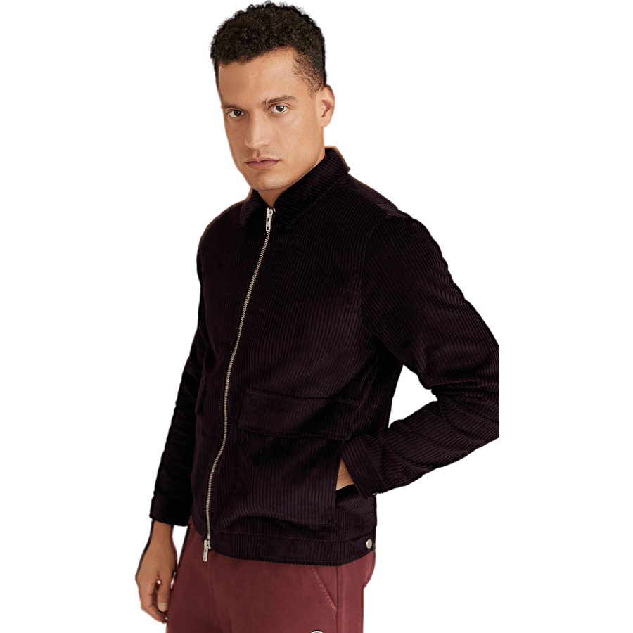 Ortega Corduroy Jacket Purple