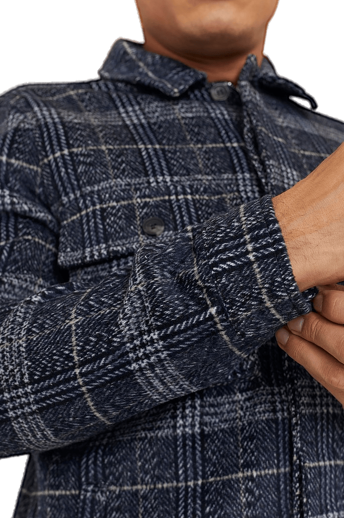 Monterey Check Overshirt Blue Check - Bild 3