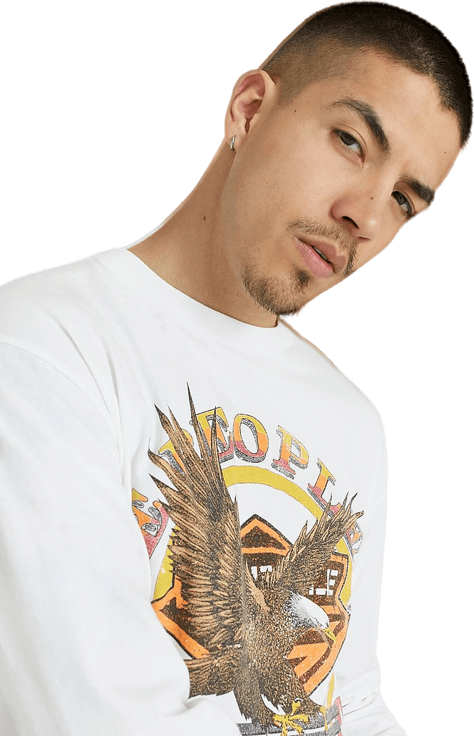 Soaring Longsleeve Tee Vintage White