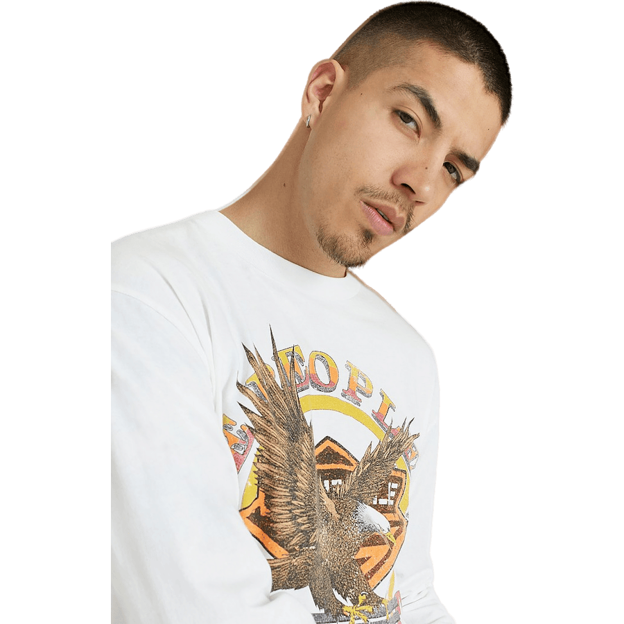 Soaring Longsleeve Tee Vintage White