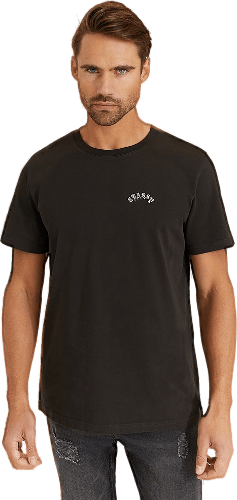 90 Tee Washed, Male, Kläder, Tops, XL