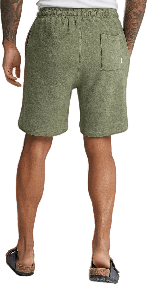 Stayhard X Les Deux - Towel Sw Lichen Green, Male, Kläder, Bottoms, Grön, XL